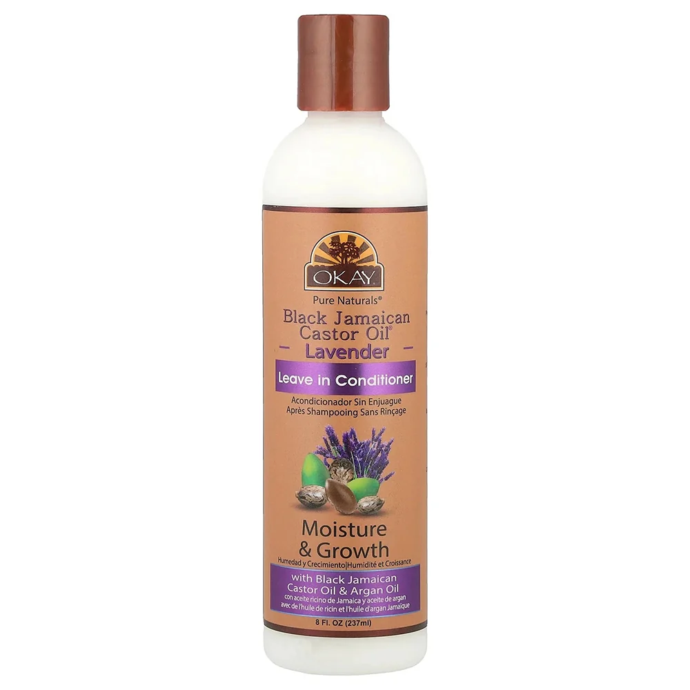Casual Okay Leave In Conditioner Castor Oil with Lavender 8Oz 237ml Selected