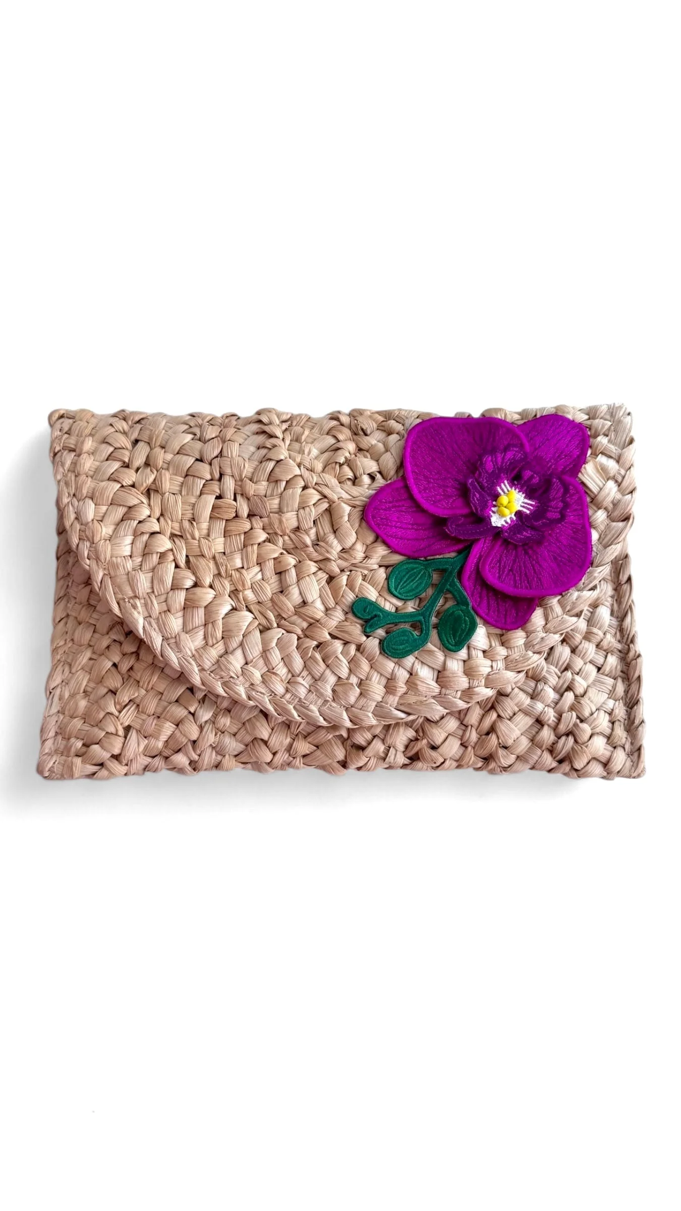 Clean Karla Straw Clutch Advanced