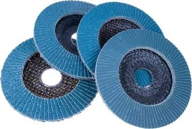Clean Blue Zirconia 4-1 2 60 Grit Flap Flapper Grinding Sanding Wheels Discs Flexible