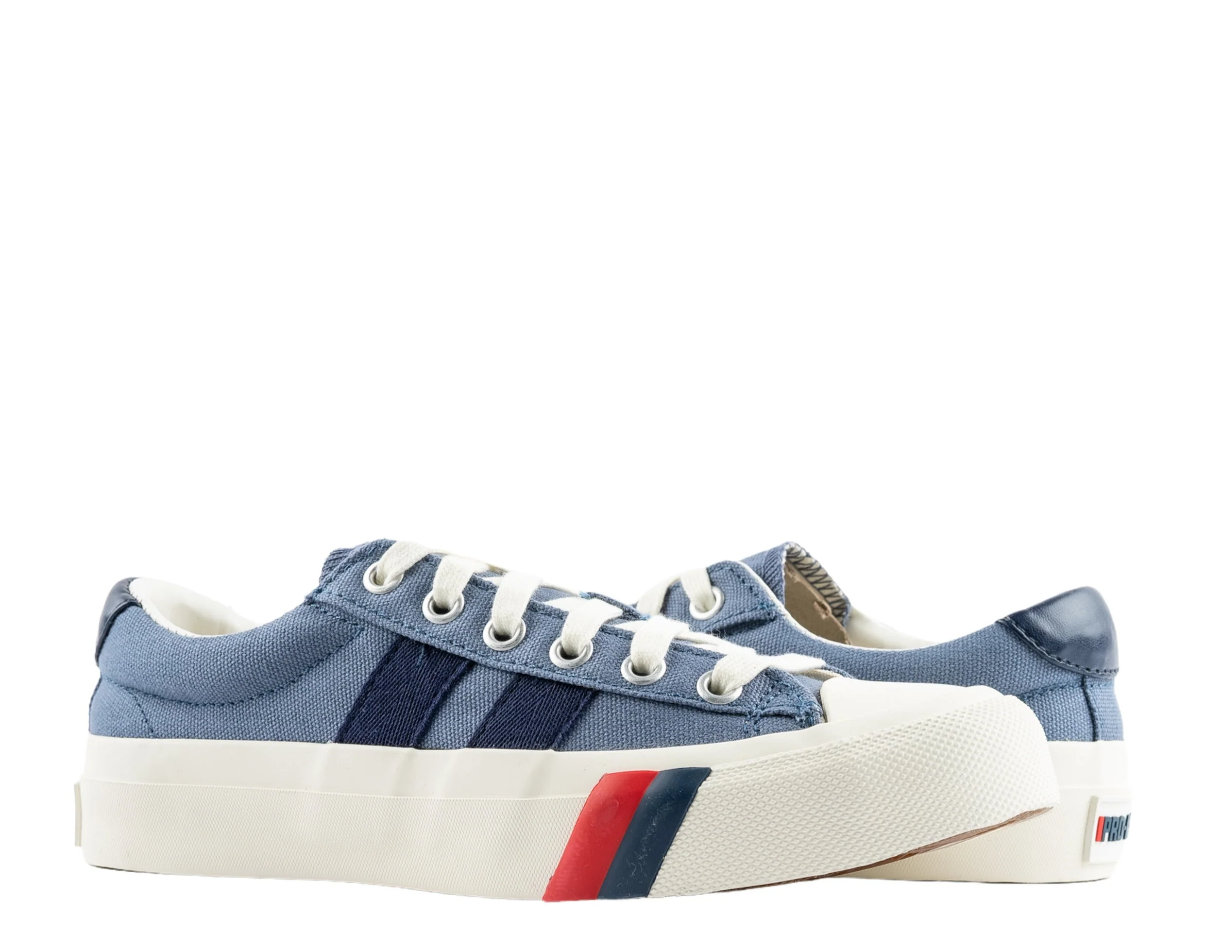 Classic Pro-Keds Plus Sneakers — Royal Blue Canvas Genuine