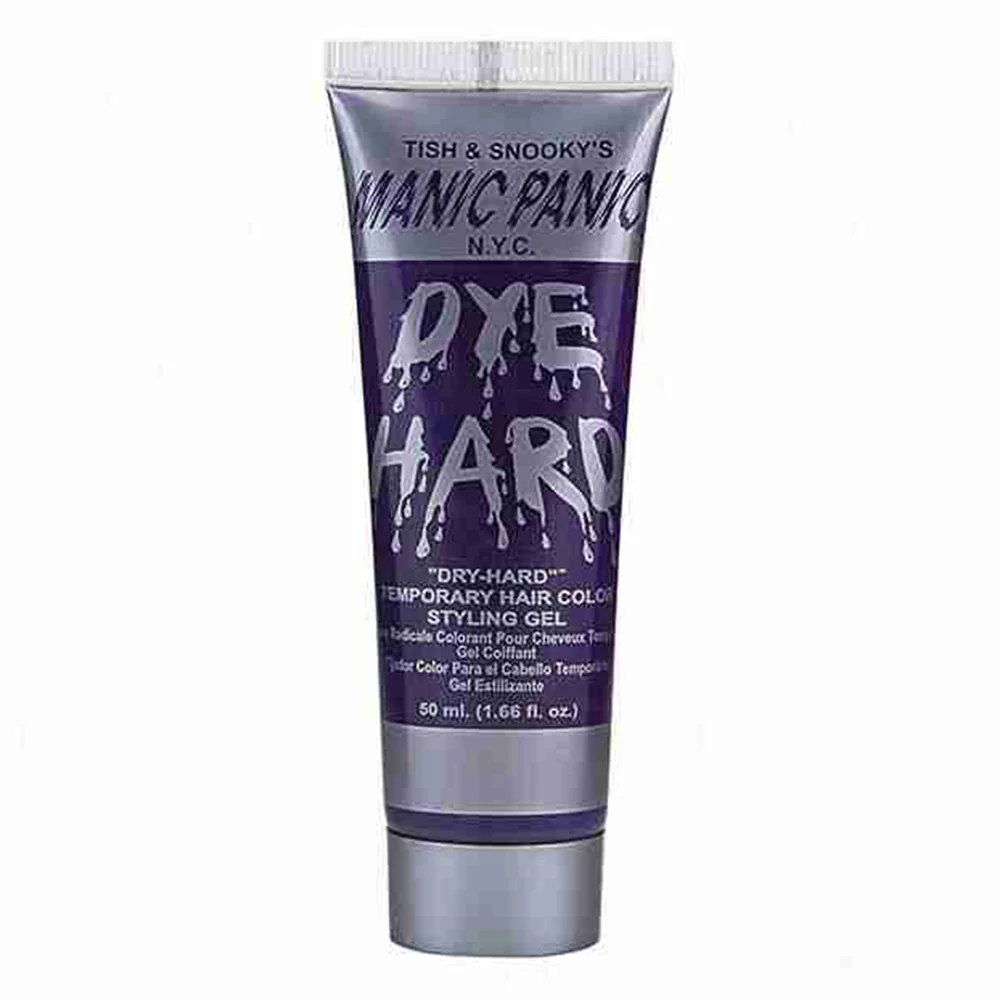 Breathable Manic Panic Purple Haze Dye Hard Temporary Hair Color Styling Gel 1.66Oz 50ml Green