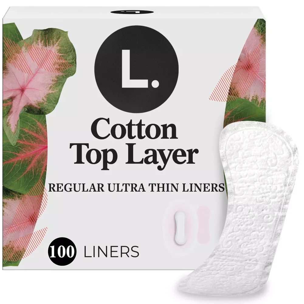 Professional L Pads Ultra Thin with Cotton Top Layer Regular Comfortable Breathable Protection 100Ea Expertly Made