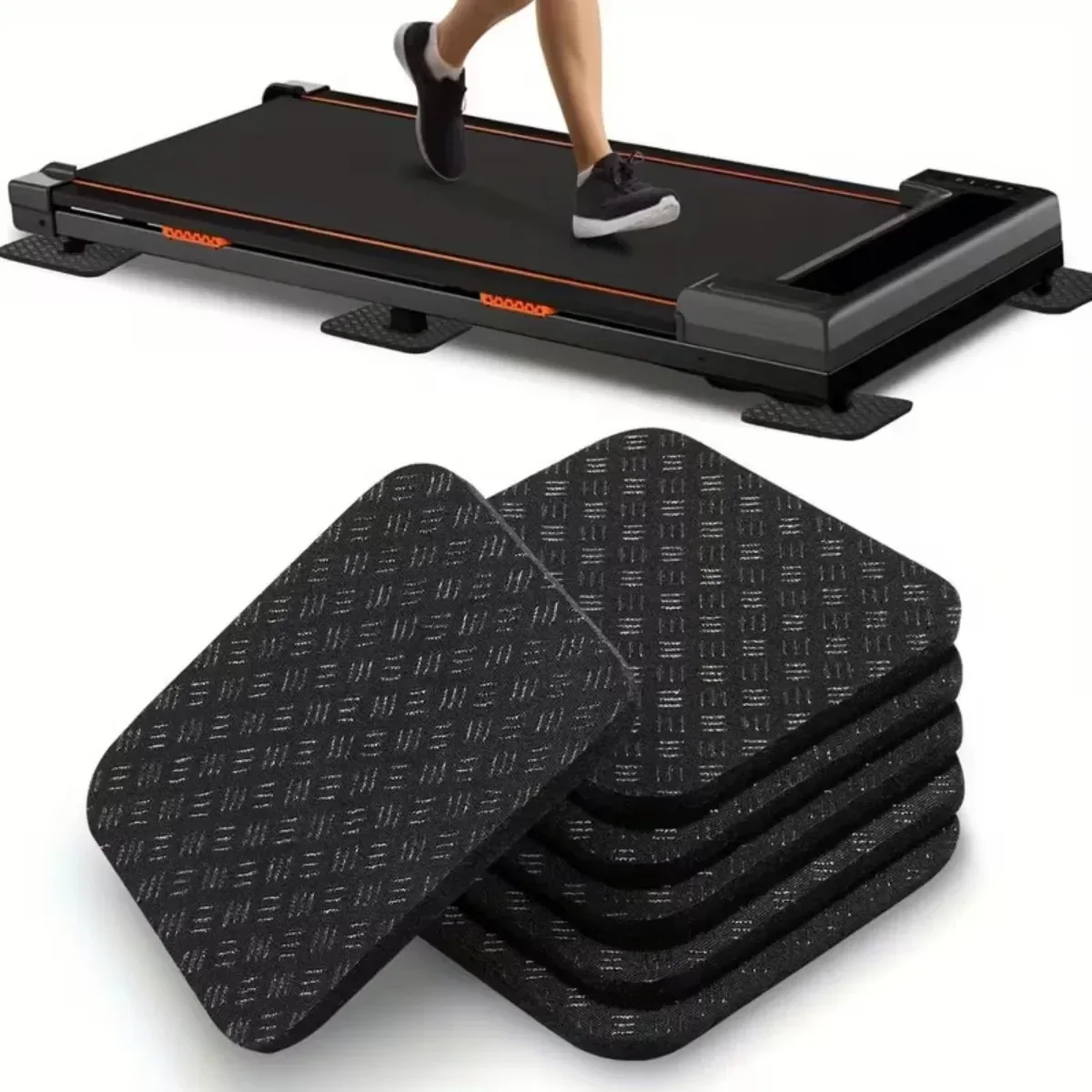 Reusable Fitness Equipment Anti Vibration Pads Pure