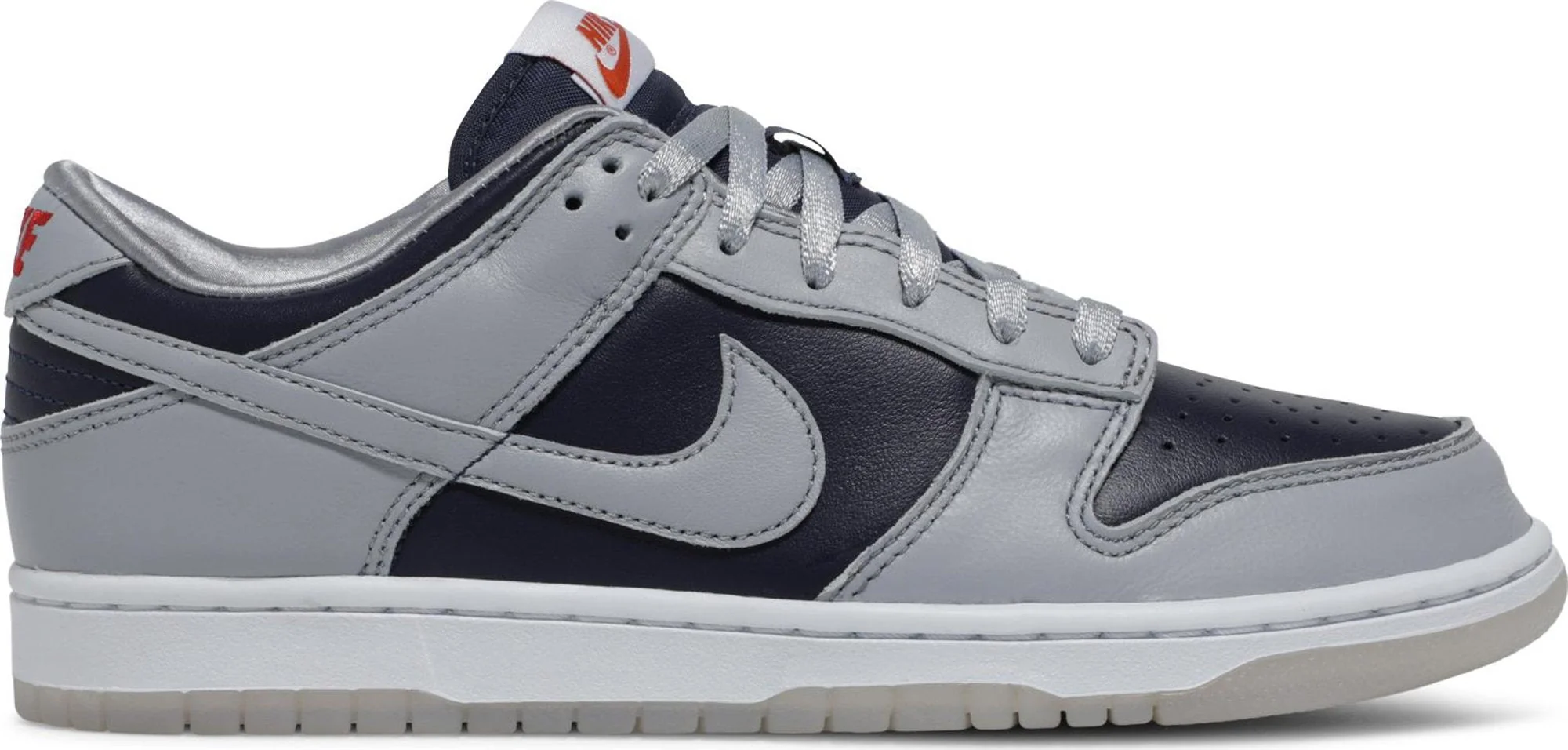 Trusted Nike Women's Dunk Low 'College Navy Grey' Sneakers Enhanced