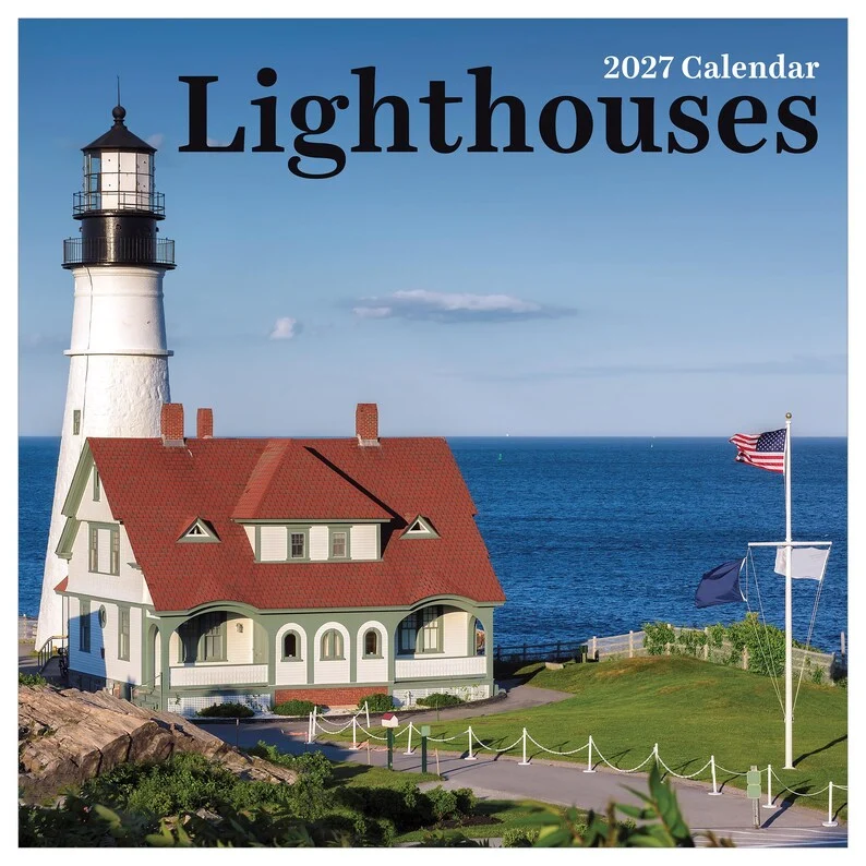 Classic 2027 Lighthouses Mini Calendar Fast
