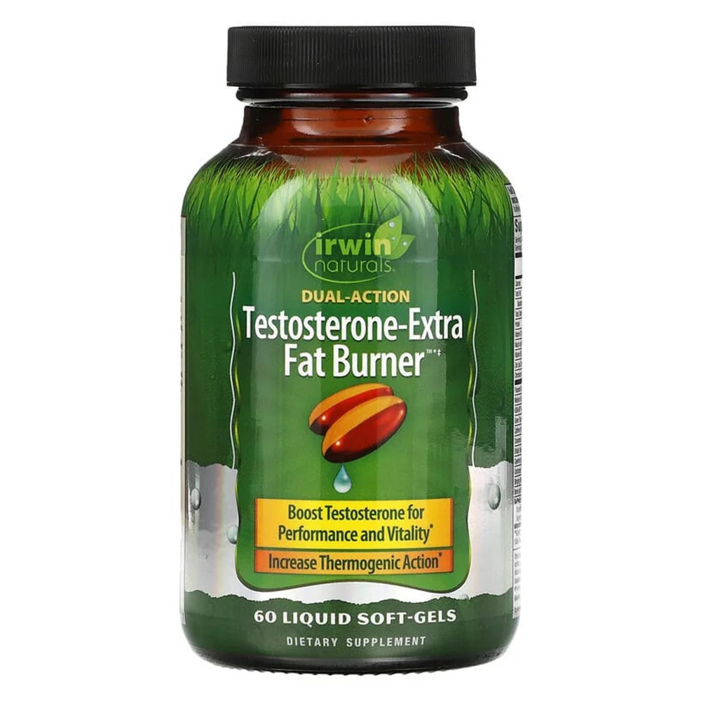 Breathable Irwin Natural Testosterone Extra Fat Burner Dietary Supplement Liquid Softgels 60 Ea Innovative