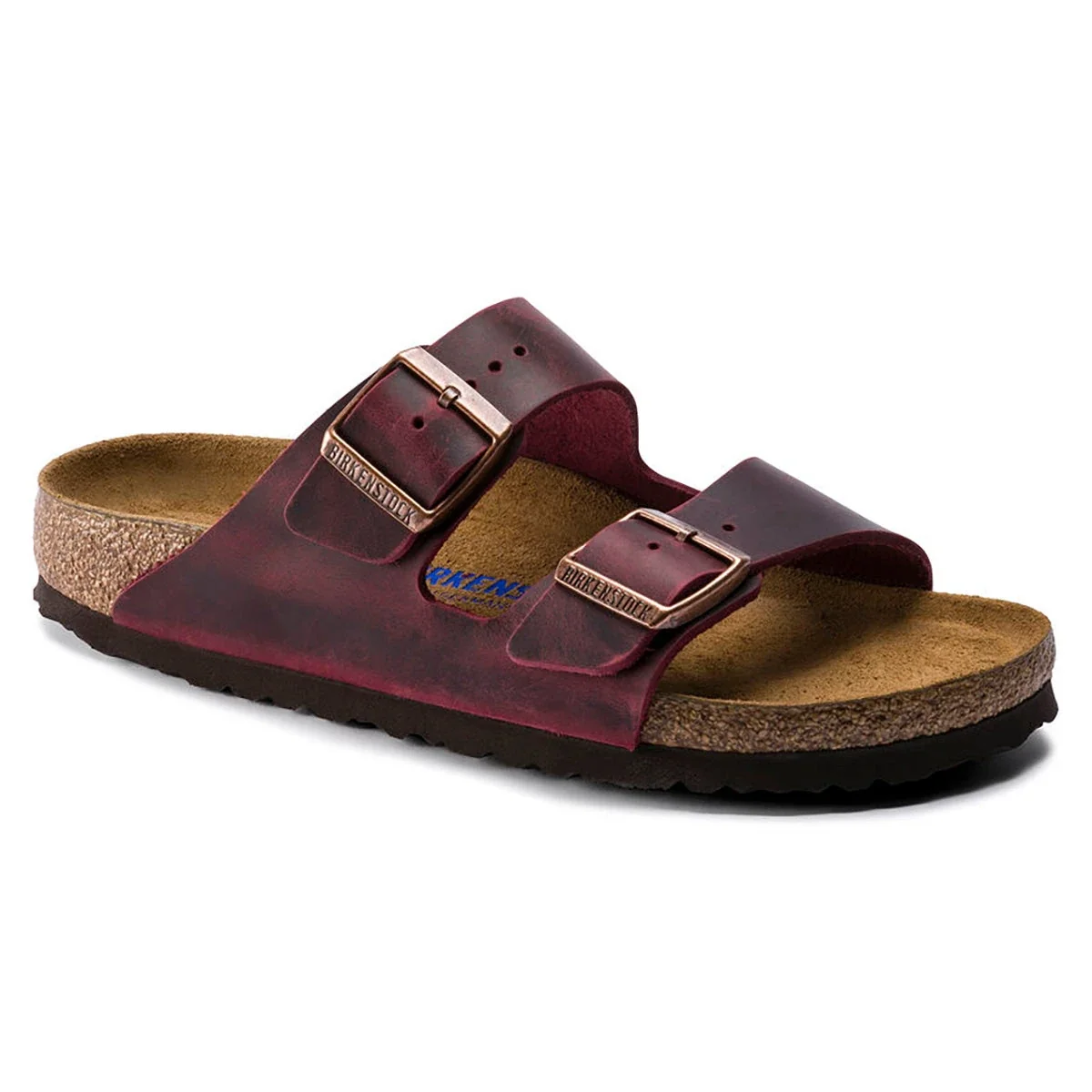 Traditional Birkenstock Arizona Soft Footbed Oiled Leather Sandals World-Class