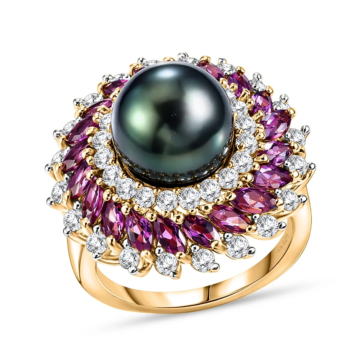 Trendy HomeJewelryRingsHalo Rings 8562966 Natural