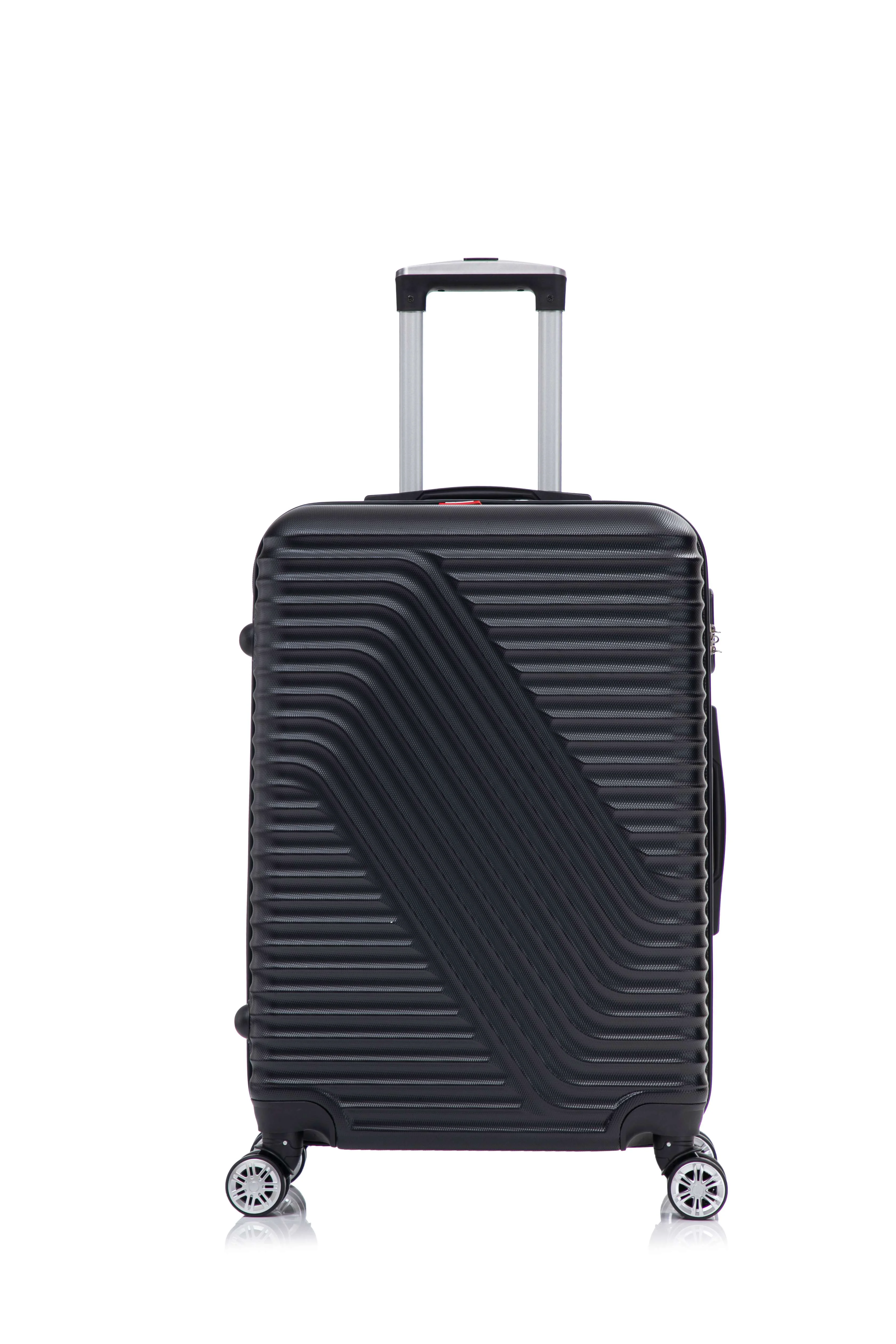 Excellent Swiss Traveller SHELLAR 3PC Hardside Luggage Set 20 24 28 - Black Healthy