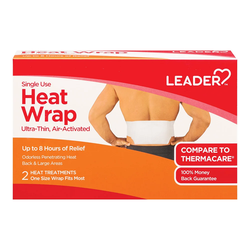 Advanced Leader Heat Wrap Ultra Thin Air Activated Single Use 2 Ea First-Class