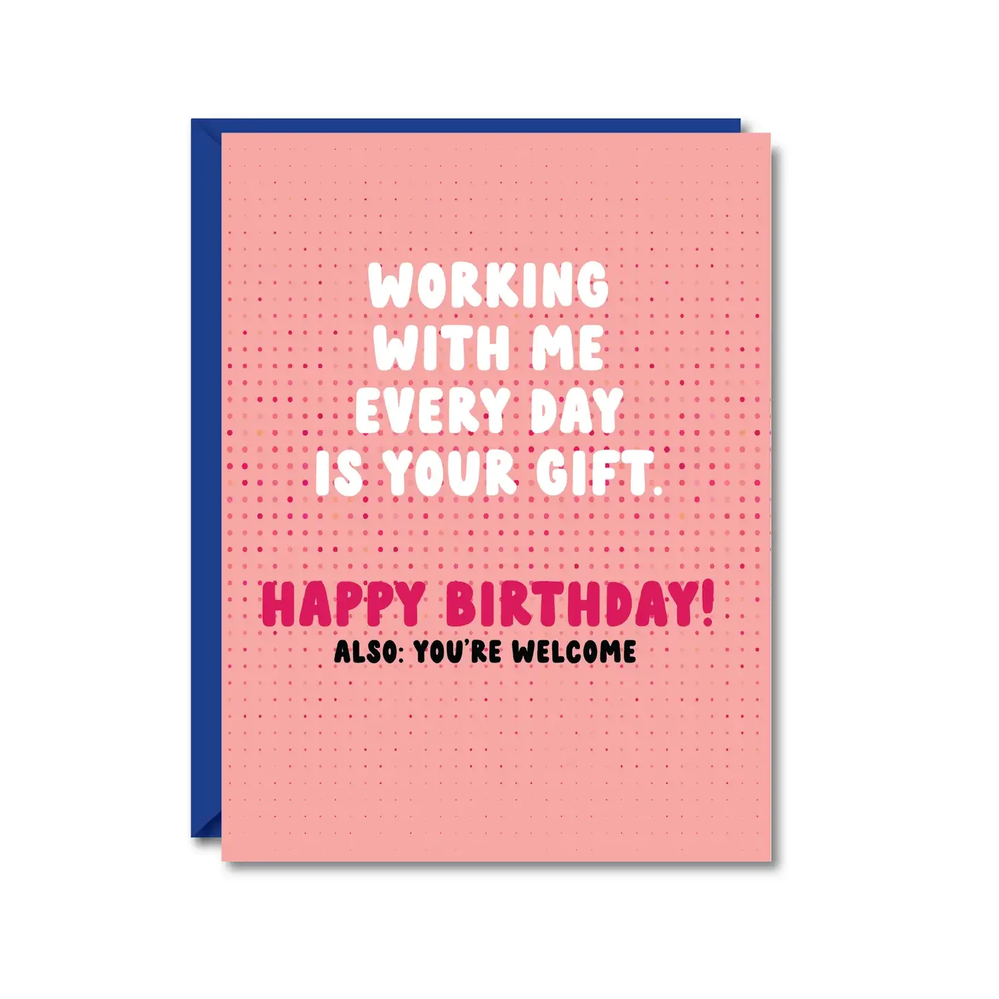 Innovative Work Gift Birthday Card Relaxed