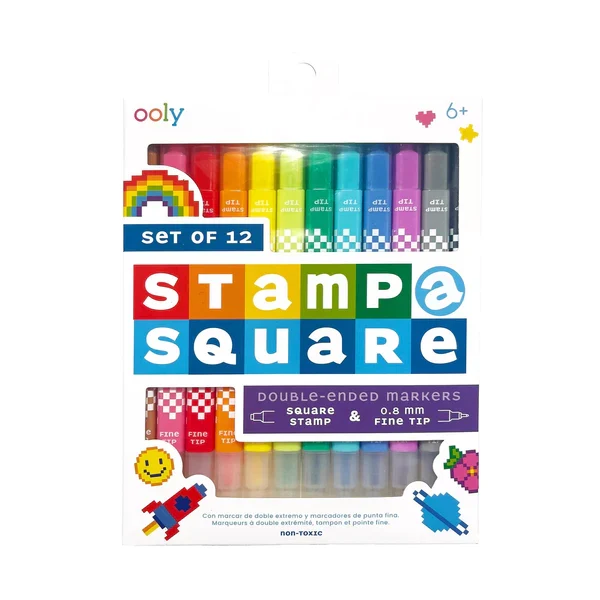 Functional Stamp A Square Markers Trendy