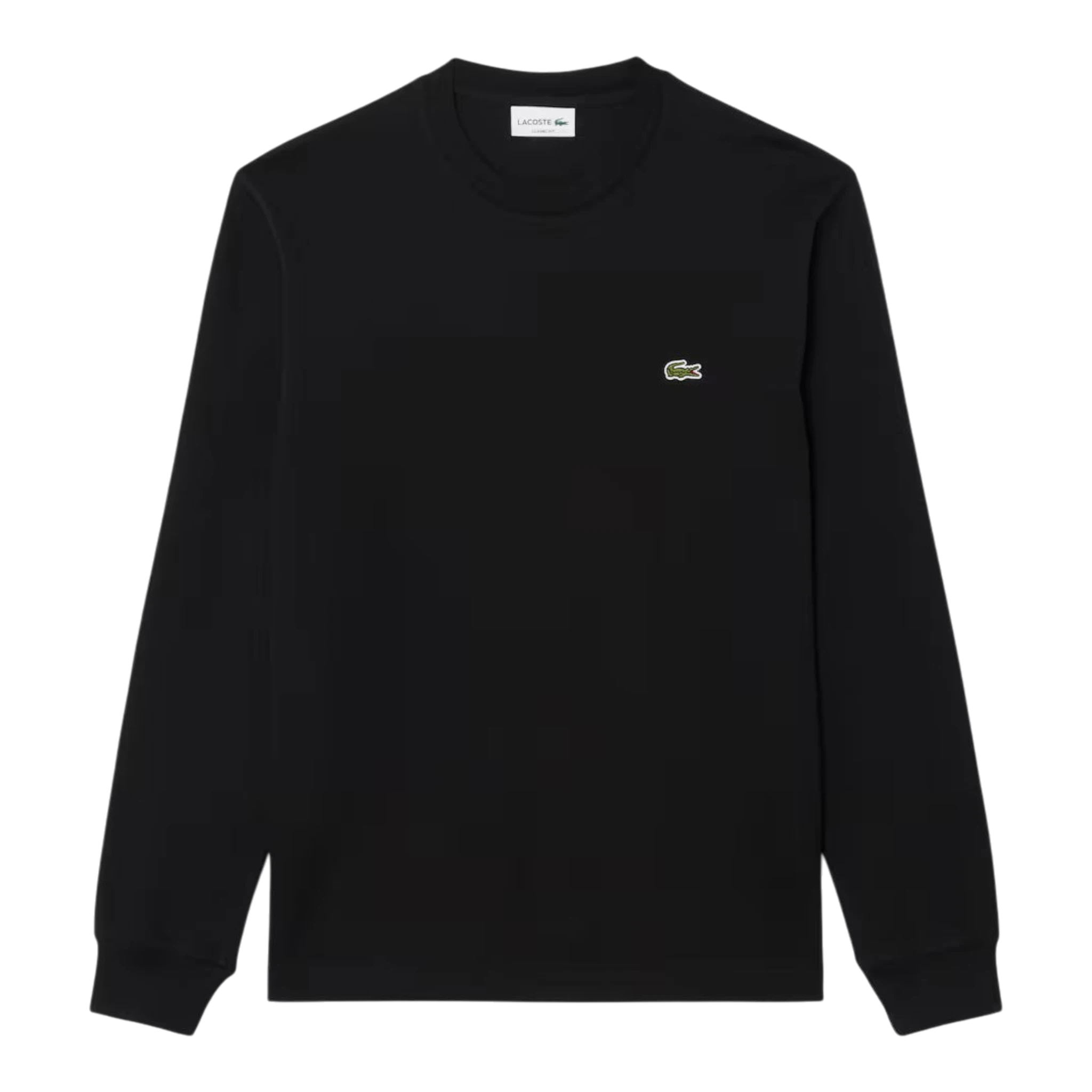 Versatile Lacoste Crewneck T-shirt Mens Black Reusable
