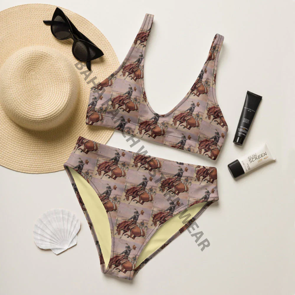 Flexible Yeehaw Rodeo Cowboy Bikini 2XL Fast