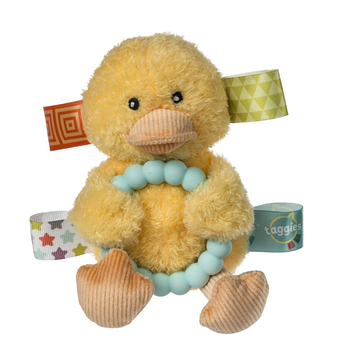 World-Class Taggies Dunkin Duck Teether Rattle Premium Material