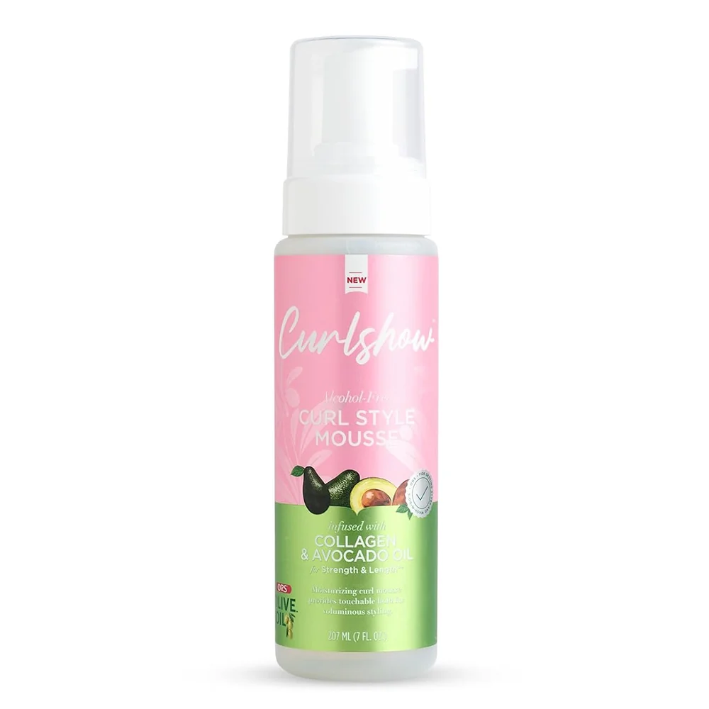 World-Class Ors Olive Oil Curlshow Curl Style Mousse for Strength and Length of Hair 7Oz 337ml Convenient