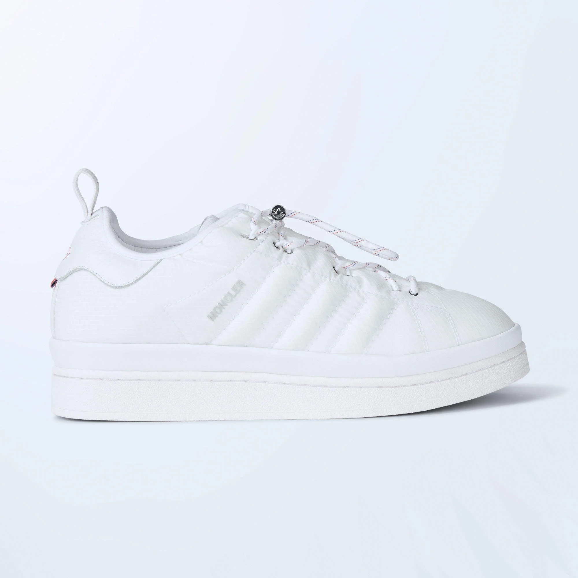 Soft adidas Men's Campus 'Moncler Core White' Sneakers Crafted