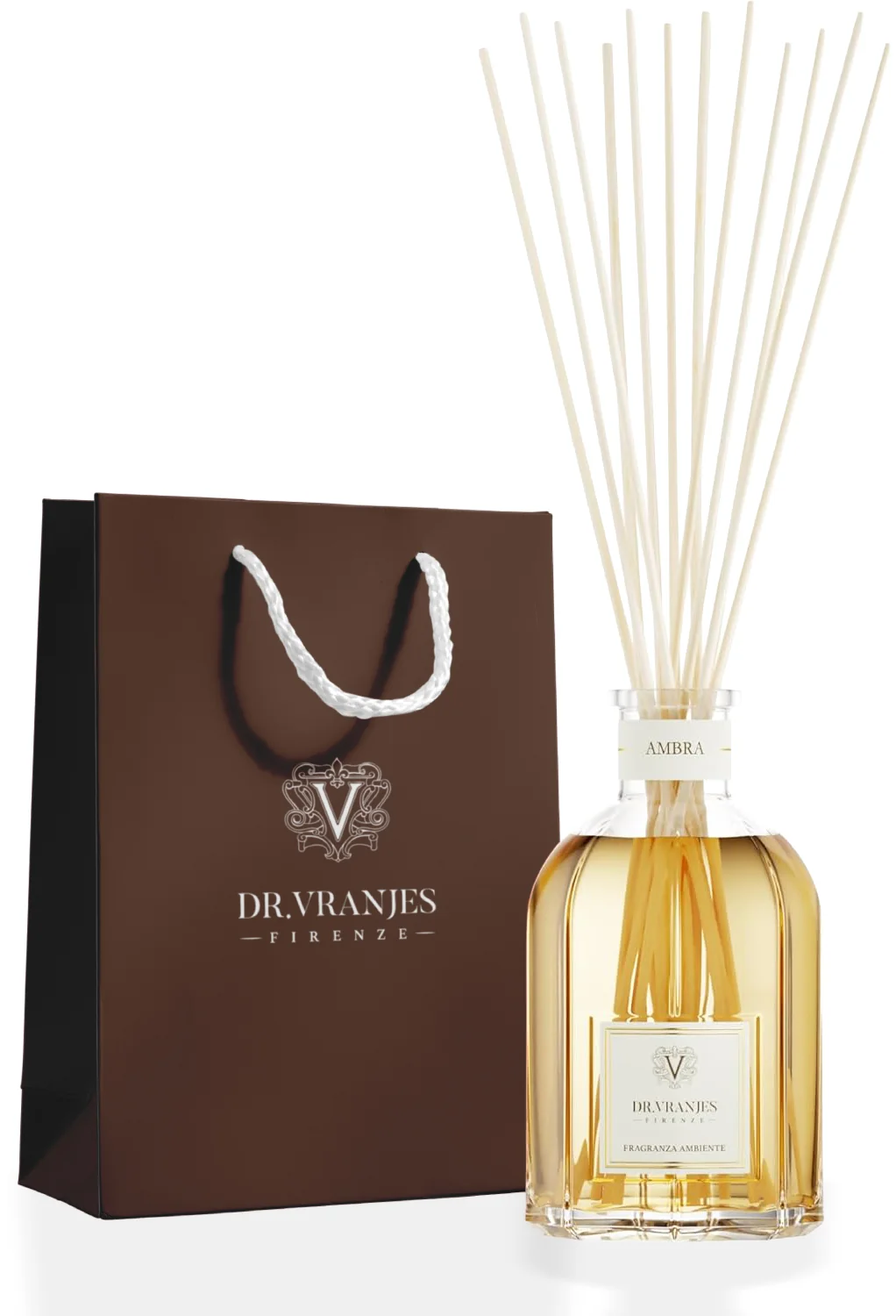 User-Friendly Dr. Vranjes Ambra Vase 2500 Ml Gift Bag Sticks Artisan