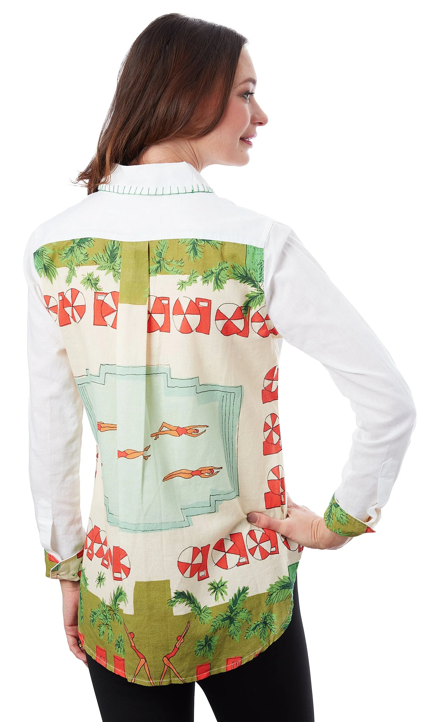 Certified Chesapeake Hi-Lo Tunic Swimmers Print Efficient