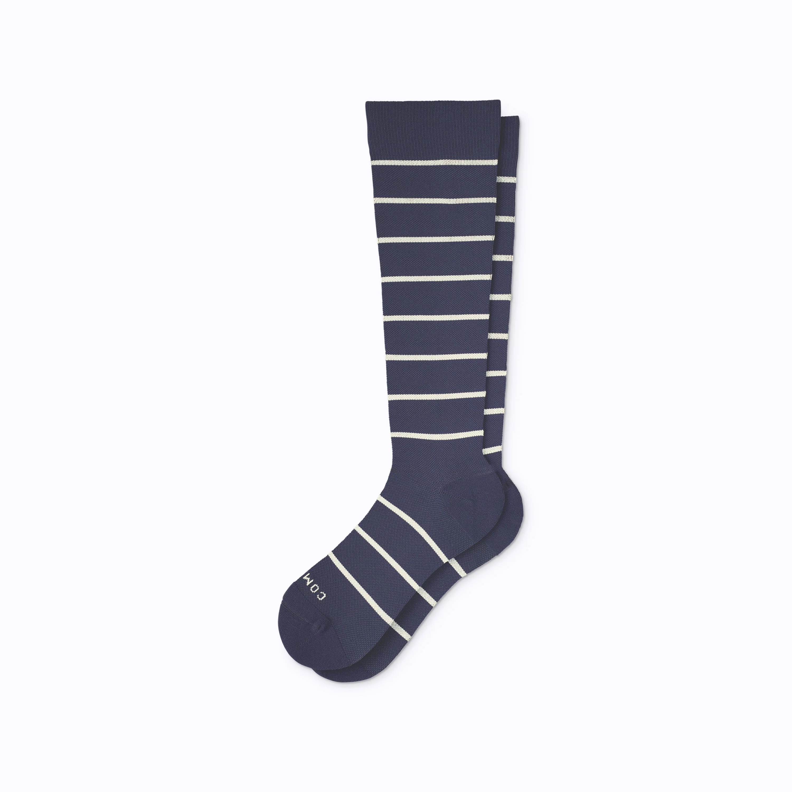 Solid Knee-High Compression Socks – Stripes 20-30 mmHg Proven