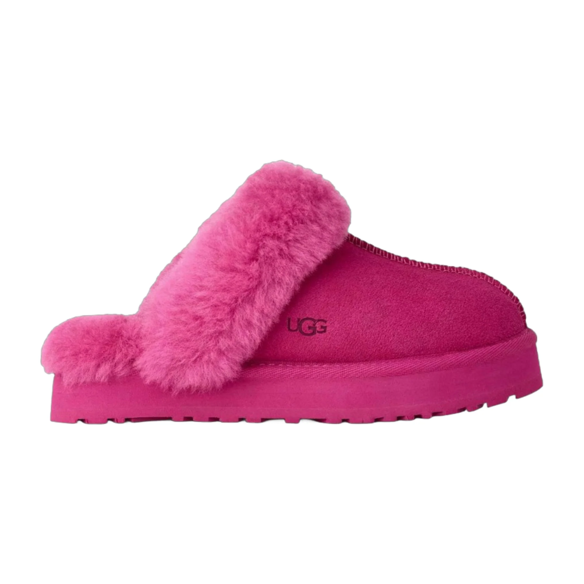 Eco-Friendly Youth UGG Disquette Slipper - Dark Peony High-Performance
