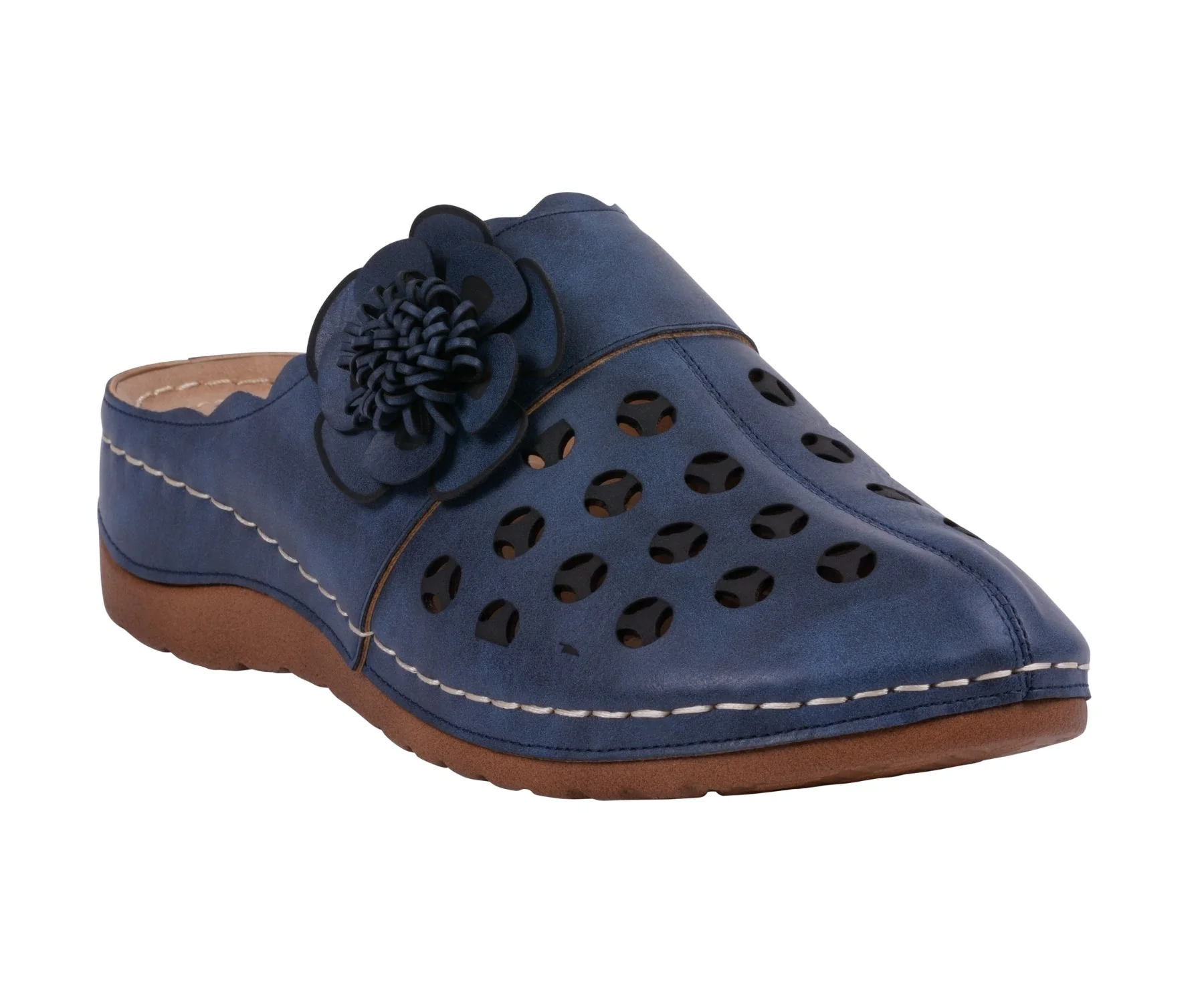 Recyclable Women's Marisol Navy Flat Fast