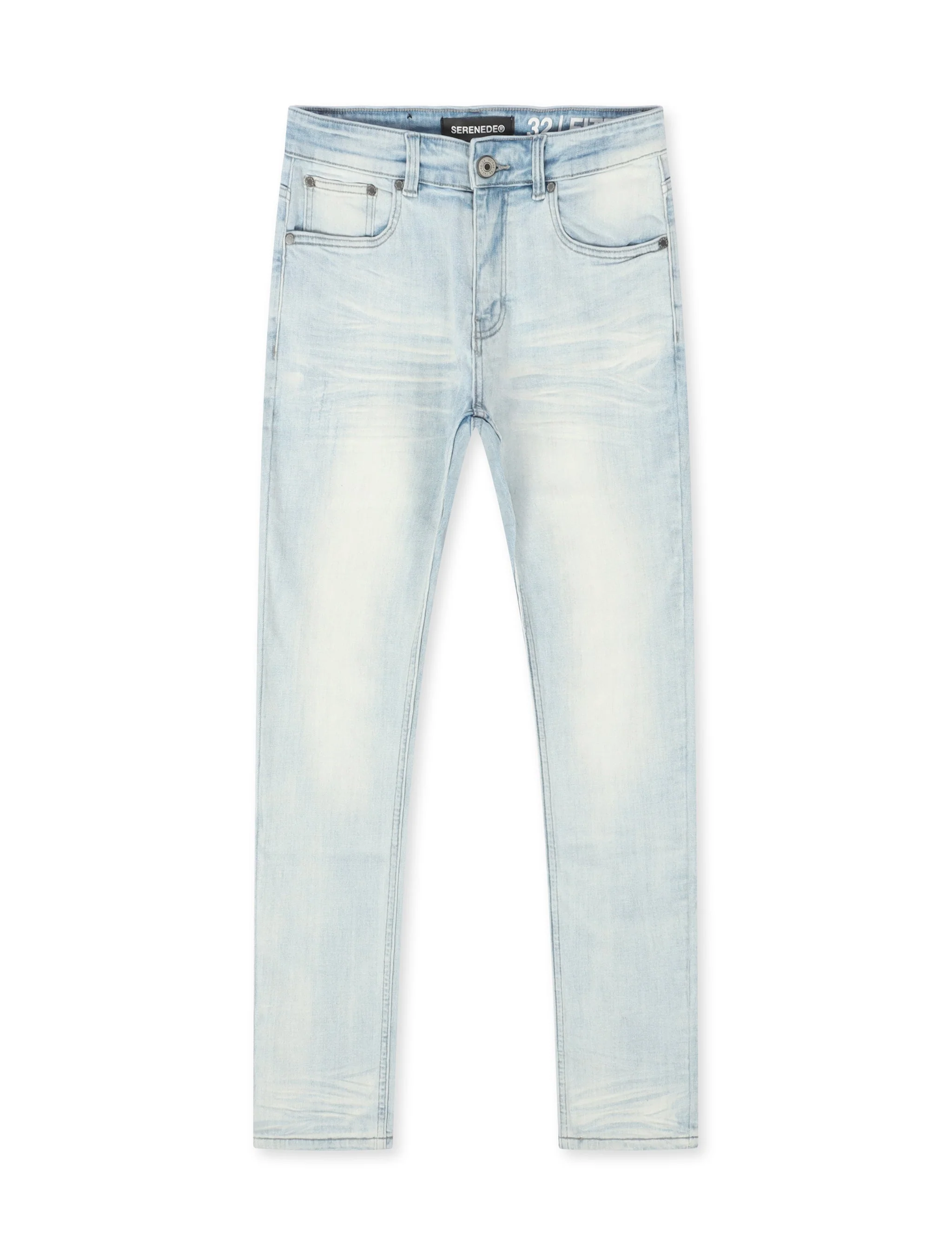 User-Friendly Serenede Ice Slim Jeans - Light Blue Detailed