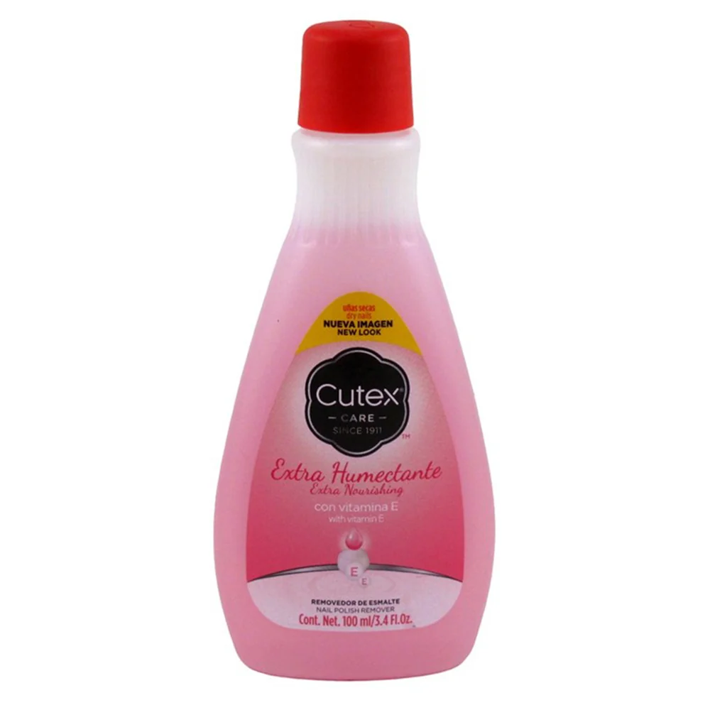 Casual Cutex Extra Nourishing Nail Polish Remover 3.4Oz 100ml High-End