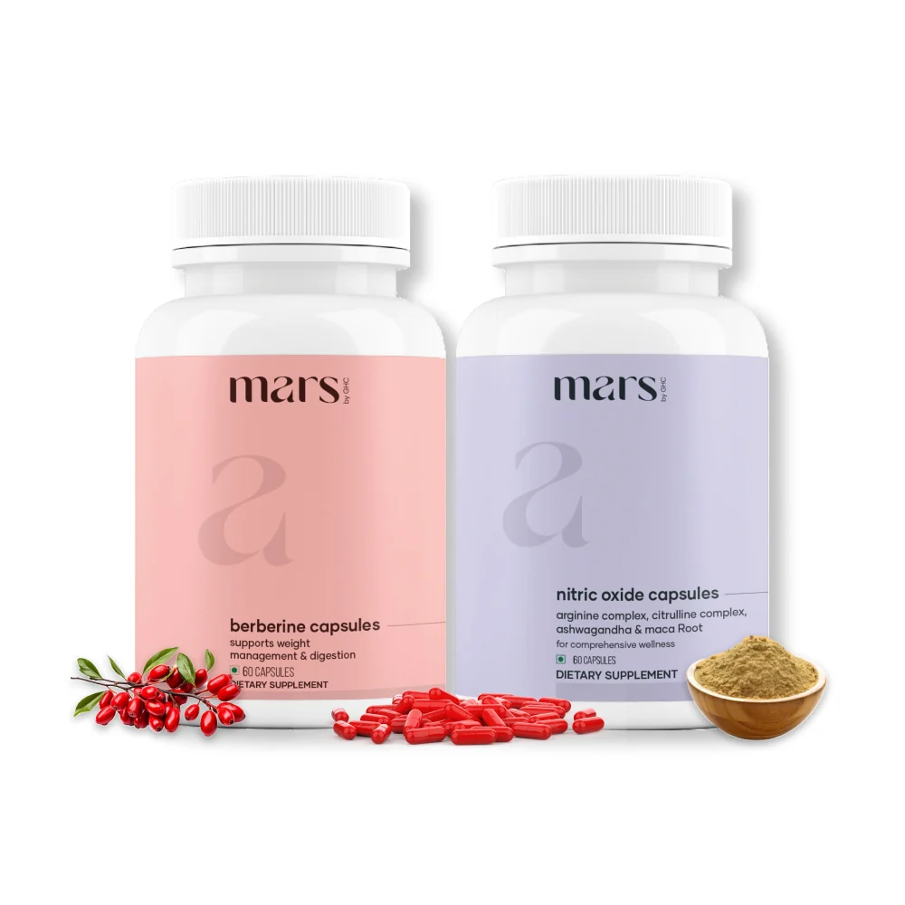 Breathable Mars NitroBurn GLP-1 Stack Powered by Nitric Oxide Himalayan Berberine Next-Generation