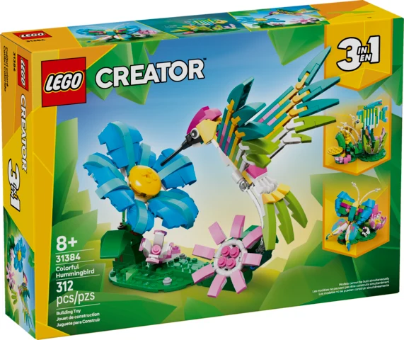 Exceptional Creator Wild Animals Colorful Hummingbird Functional