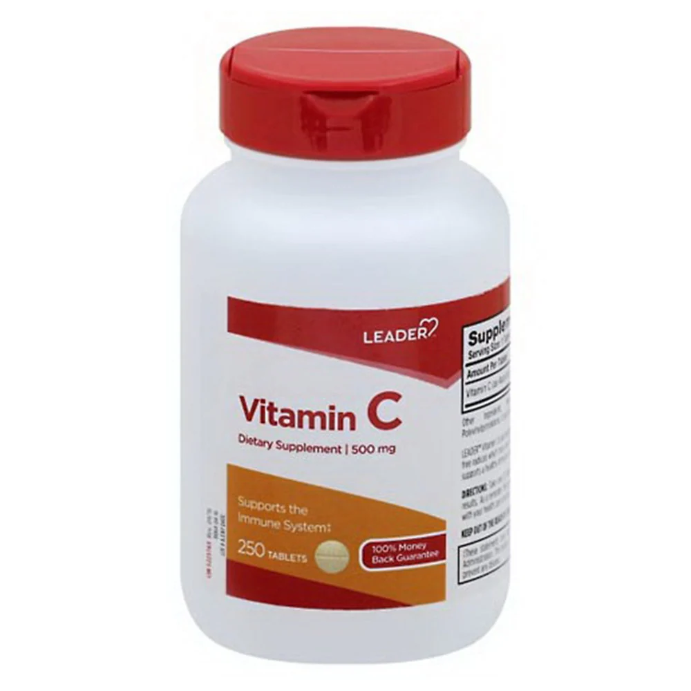 Casual Leader Vitamin C Dietary Supplement 500 Mg Tablets 250 Ea Premium Material
