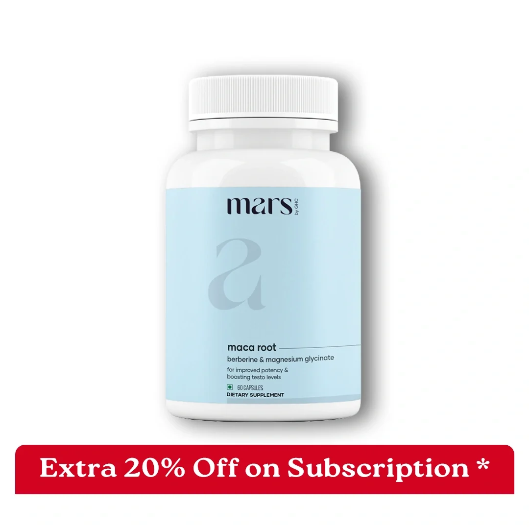 World-Class Mars Maca Root Caps Ginseng Powered With Magnesium Berberine Traditional