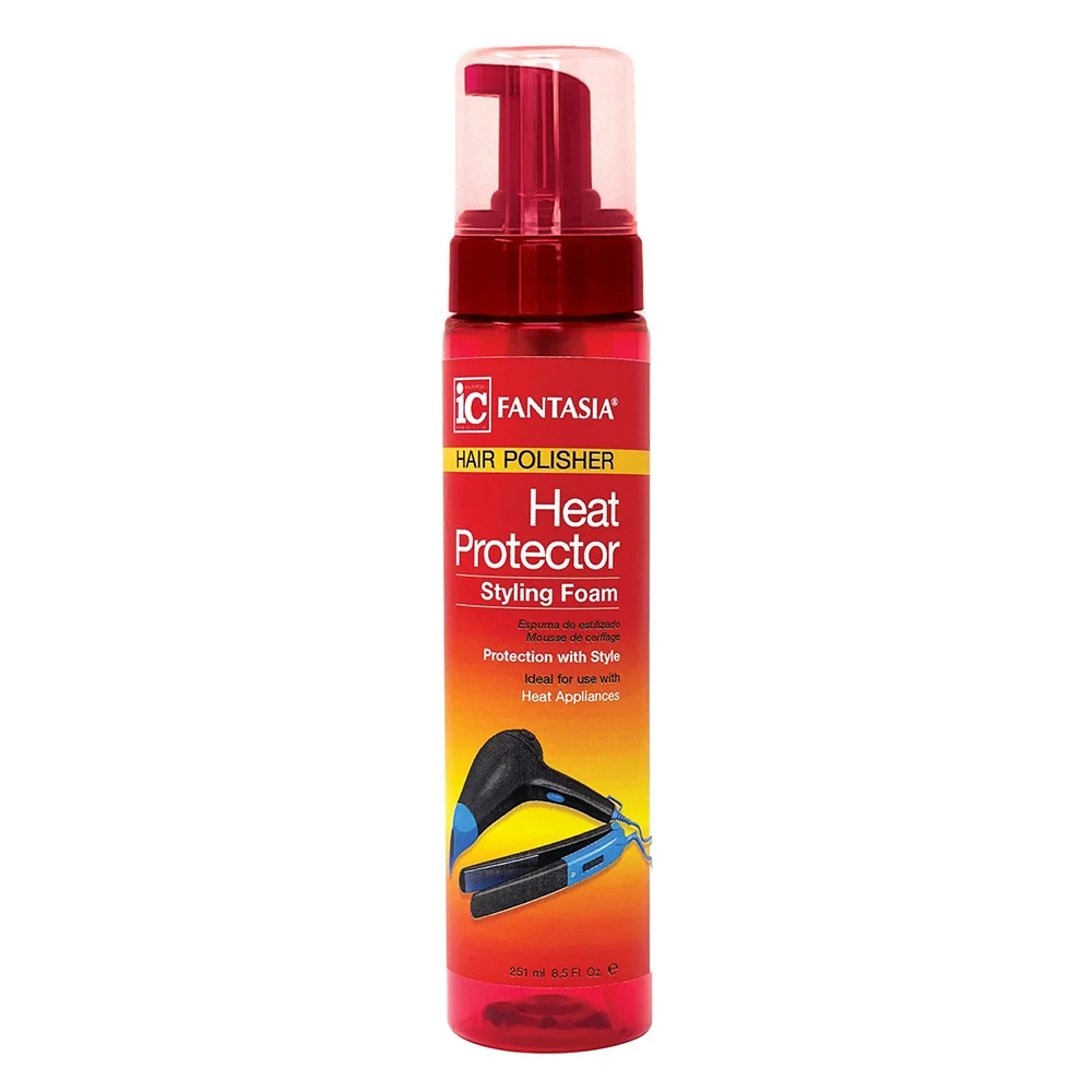 Responsible Fantasia Heat Protector Foam for Thermal Shield and Styling Protection 8.5Oz 251ml High-Performance