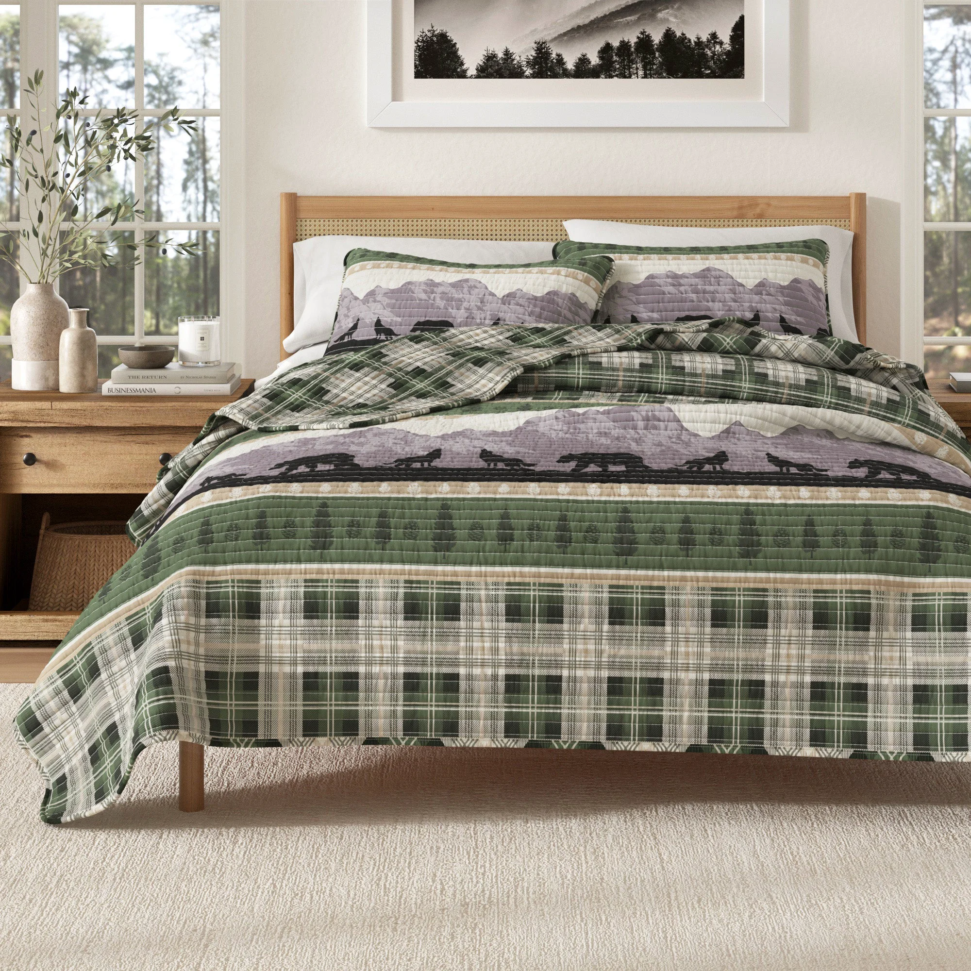 Secure Lodge Quilt - Salt Creek Collection Official
