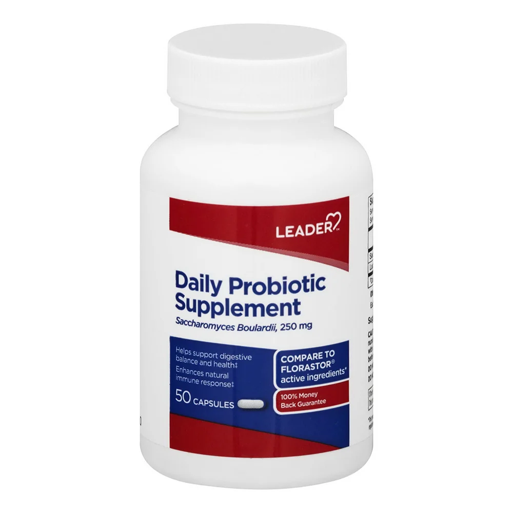 Authentic Leader Daily Probiotic Supplement 250 Mg Capsules 50 Ea Relaxed