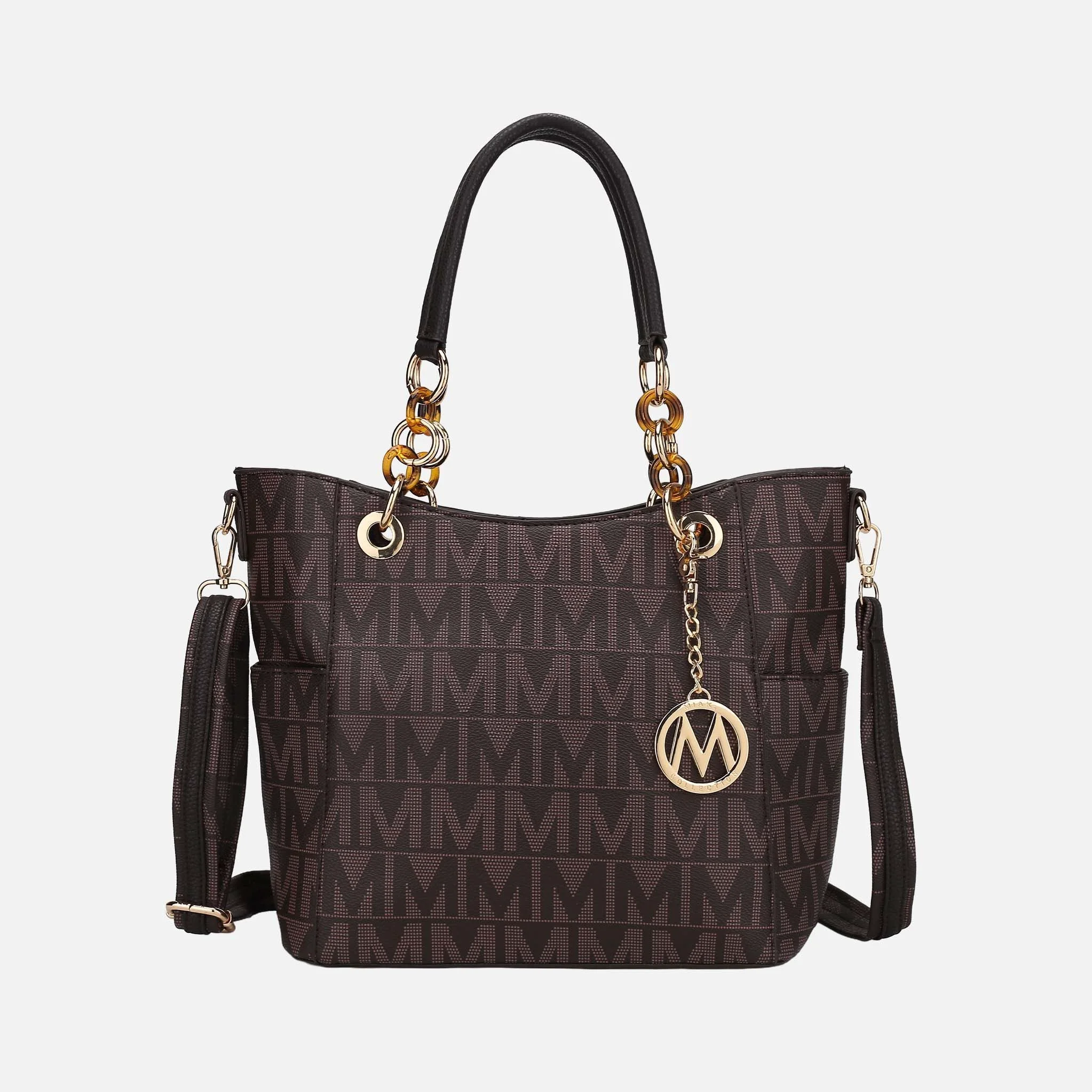 Casual MKF Collection by Mia K. - Kissaten Signature Tote Bag Elegant