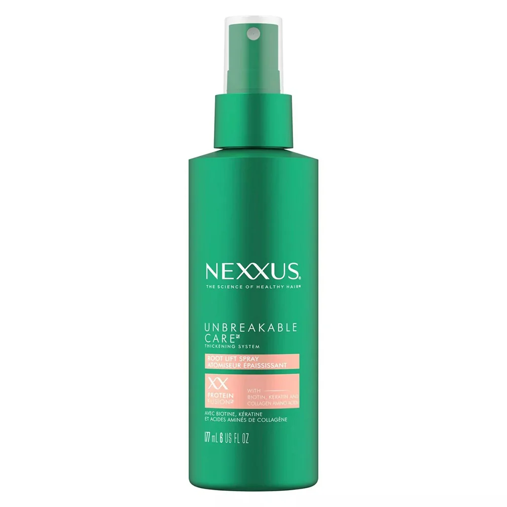 Efficient Nexxus Unbreakable Care Root Lift Biotin Thickening Spray for Fine and Thin Hair 6Oz 177ml Effective