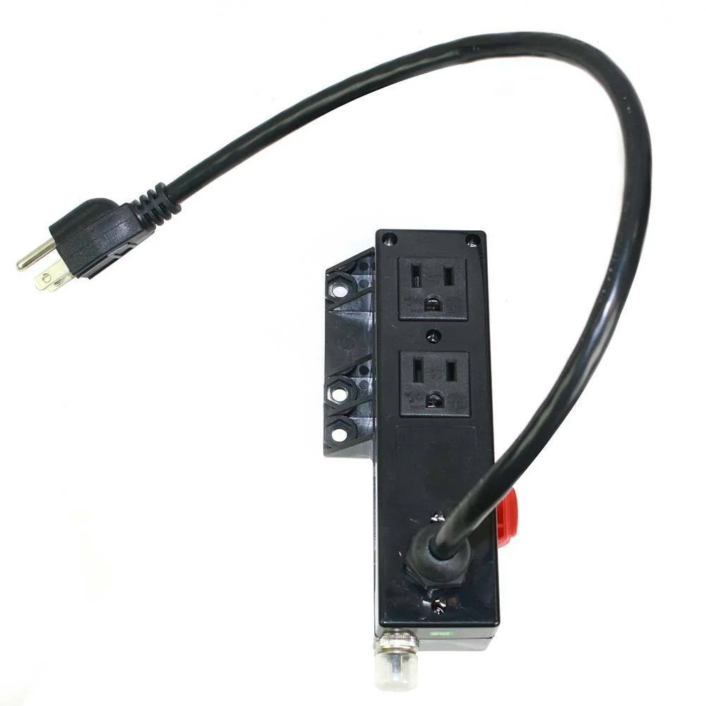 Classic Movable Power Connector 125V 15A with 1.6ft long cord 14 AWG SE5020 Easy-to-Use