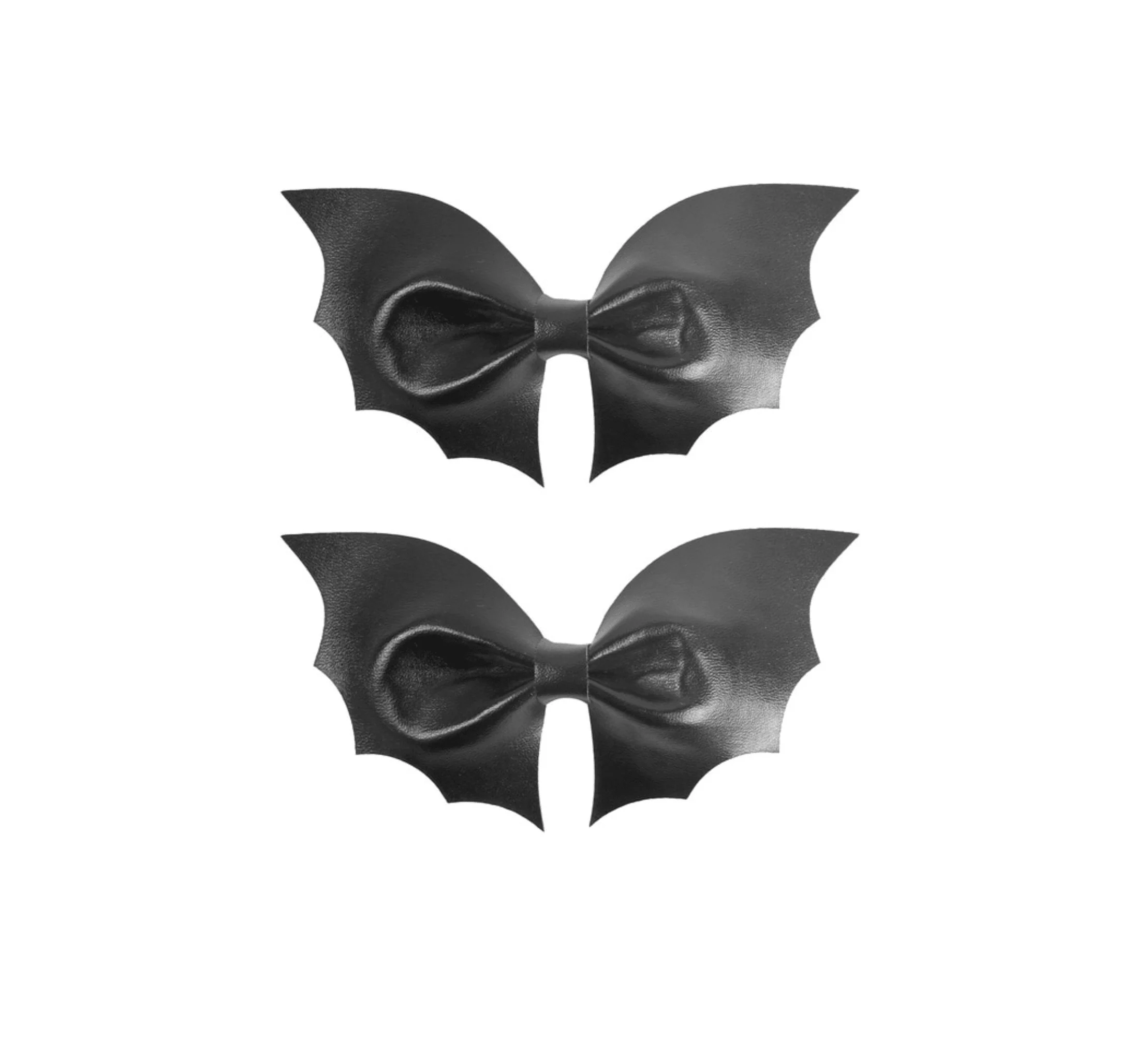 Durable Black Bat Wing Bow Hair clips Sophisticated