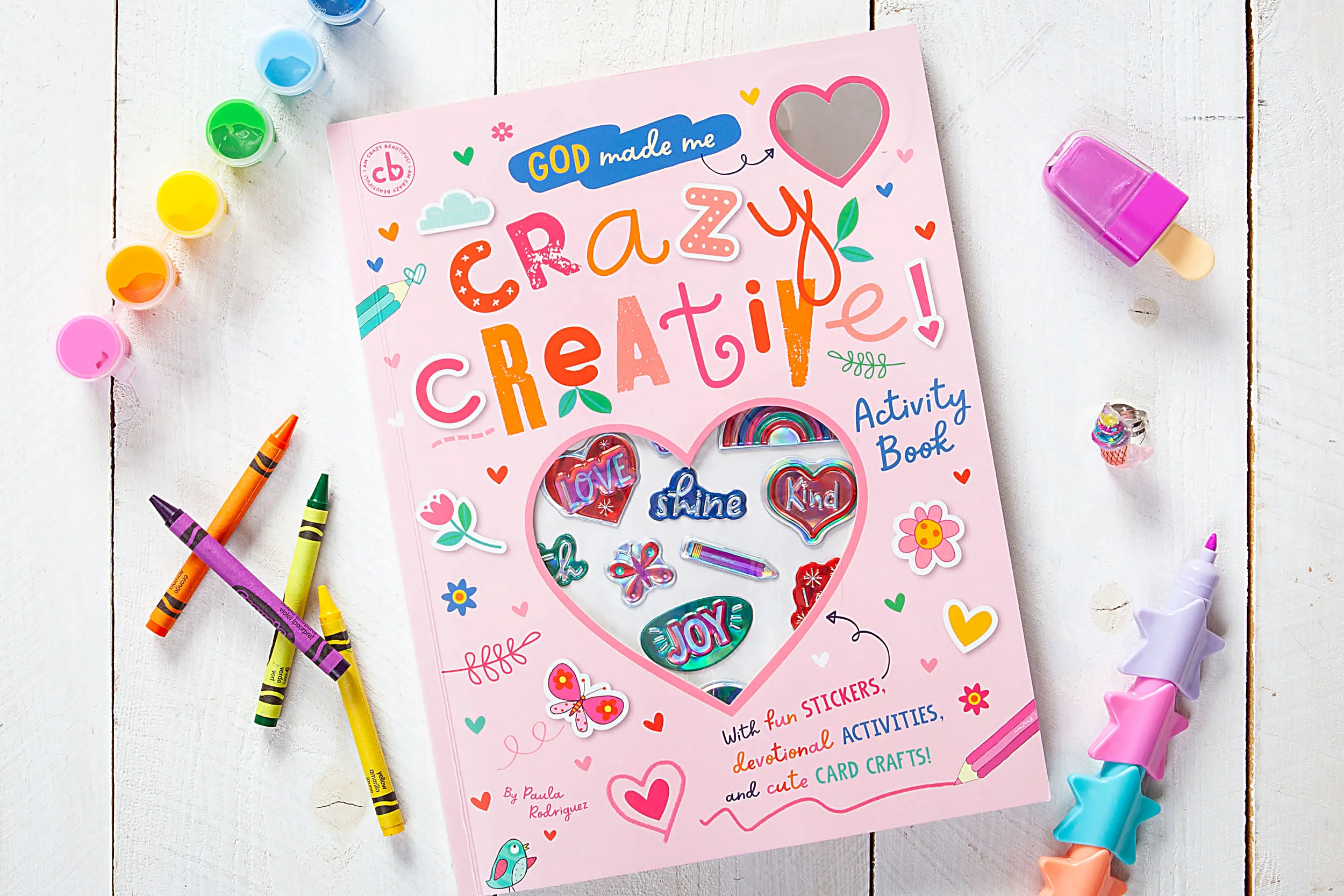 Advanced God Made Me Crazy Creative Activity Book Specialty