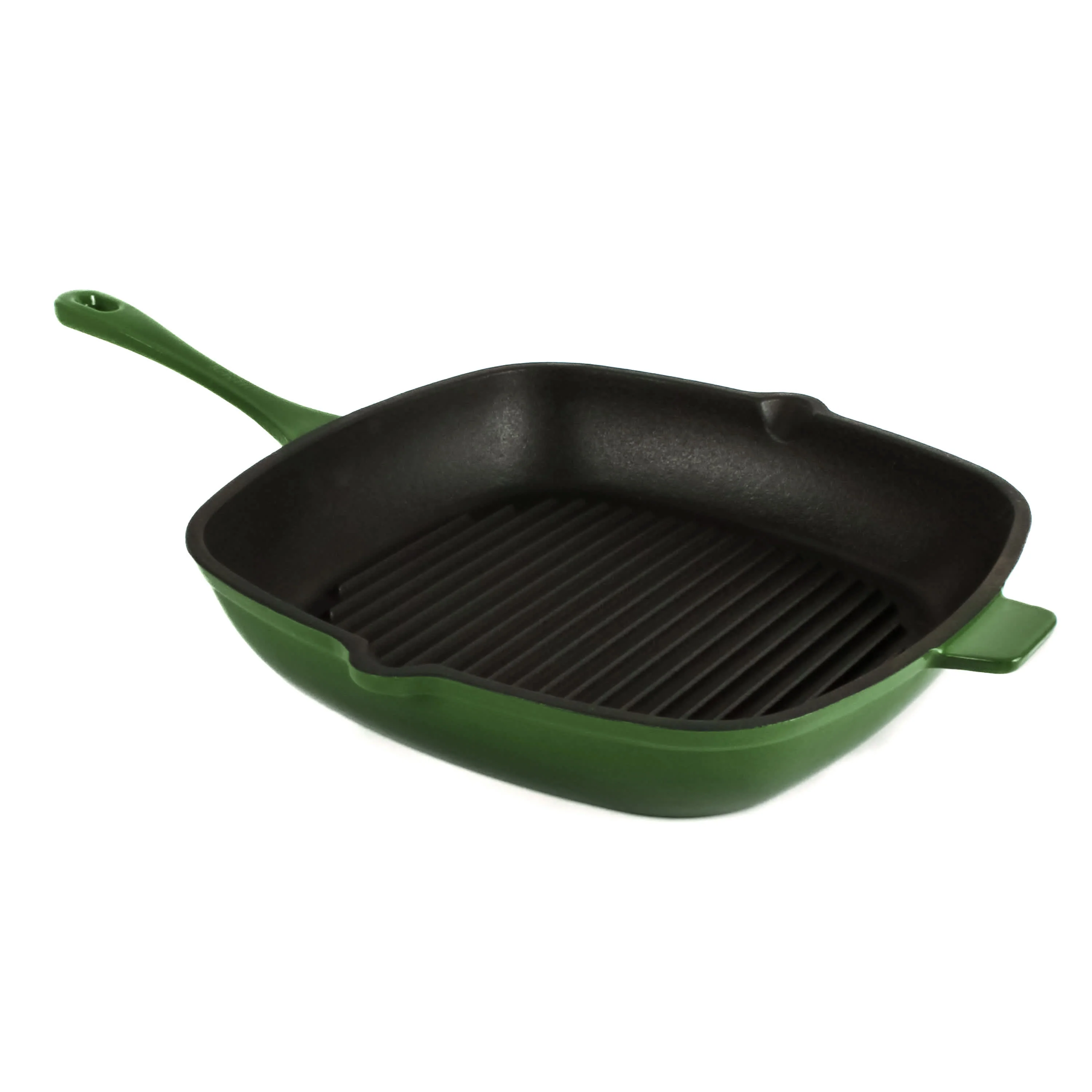 Secure BergHOFF Neo Cast Iron Square Grill Pan 11 Green Environmentally Friendly