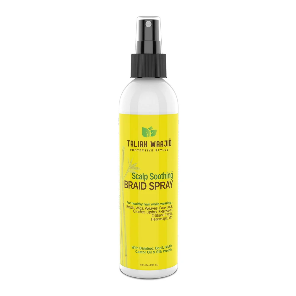 Environmentally Friendly Taliah Waajid Protective Styles Scalp Soothing Braid Spray 8 Oz Traditional