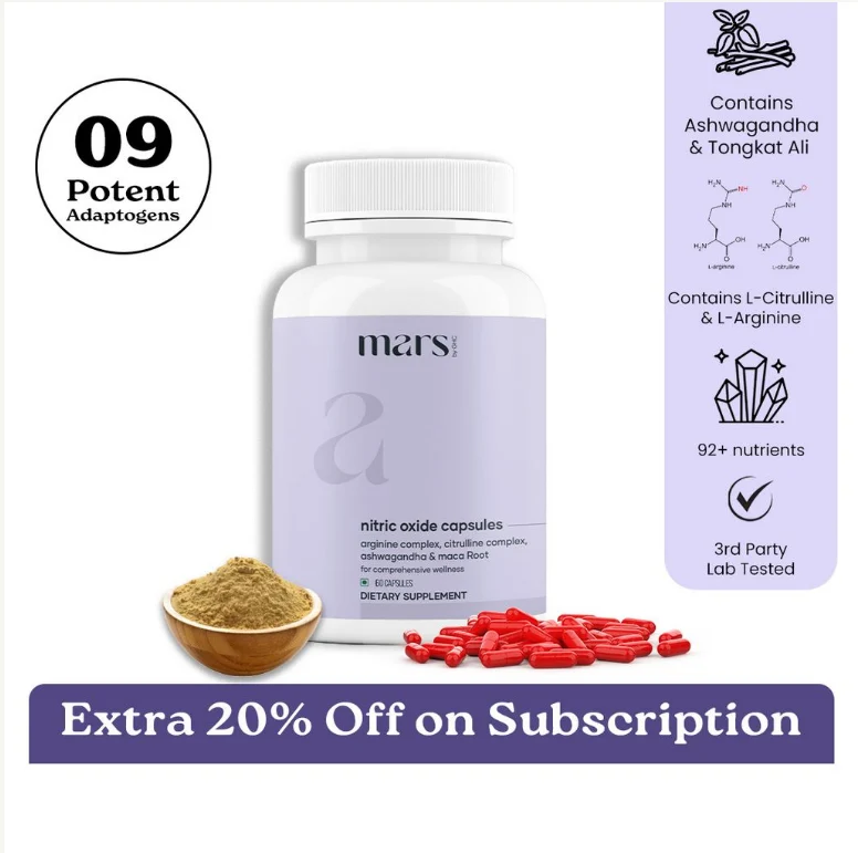 Comfortable Mars Nitric Oxide Capsules Crafted