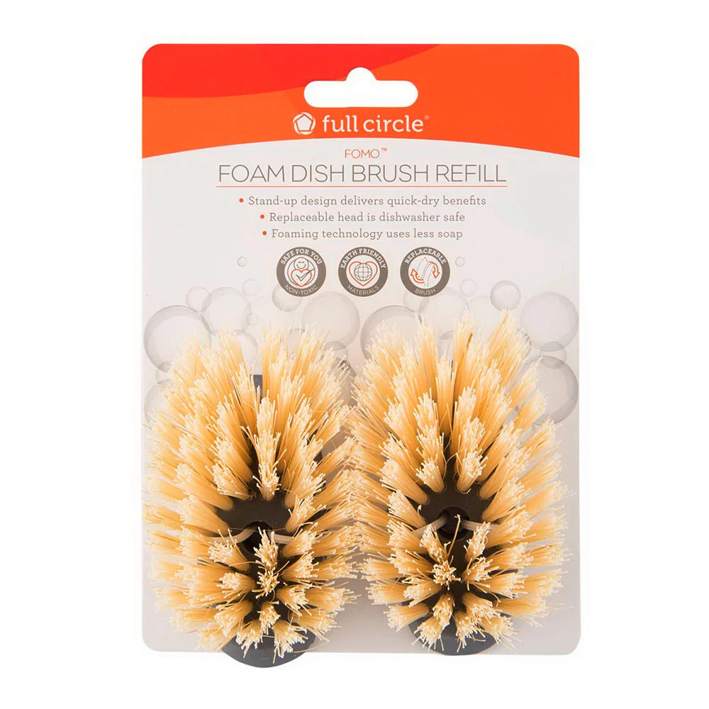 Recyclable Full Circle Fomo Foaming Soap Dispensing Dish Brush Refill 1 Ea Unique