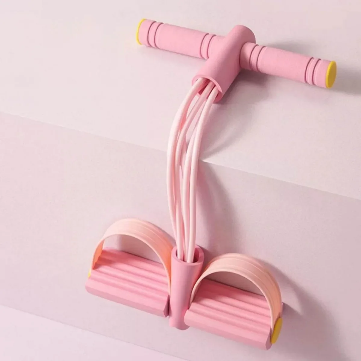 Clean 6-Tube Foot Pedal Resistance Band Next-Generation