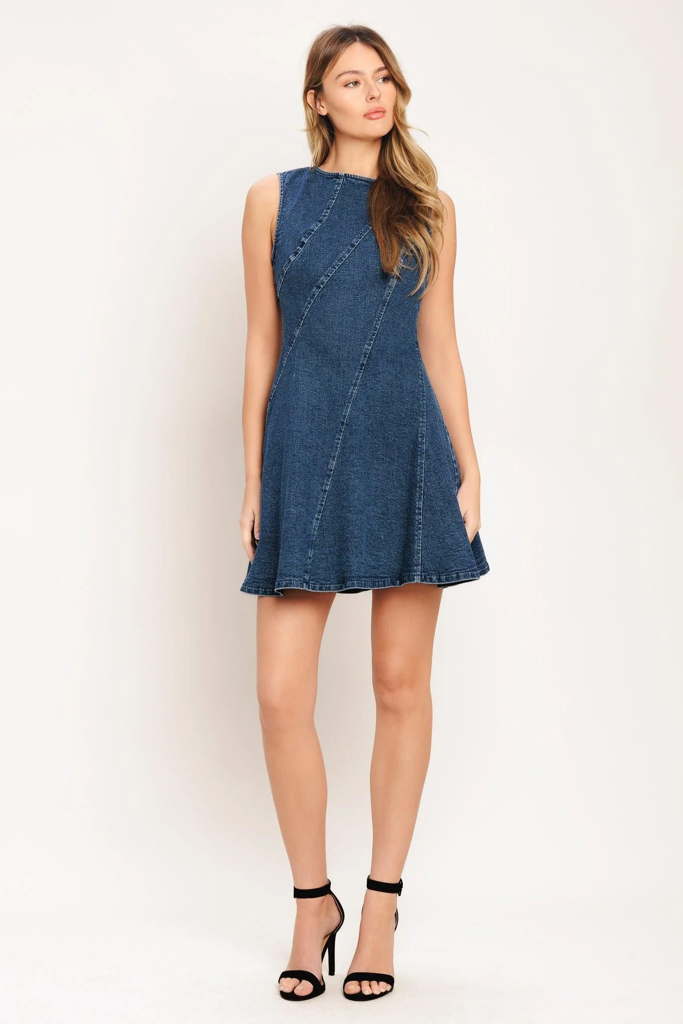 Authentic Day to Night Denim Mini Dress Specialty