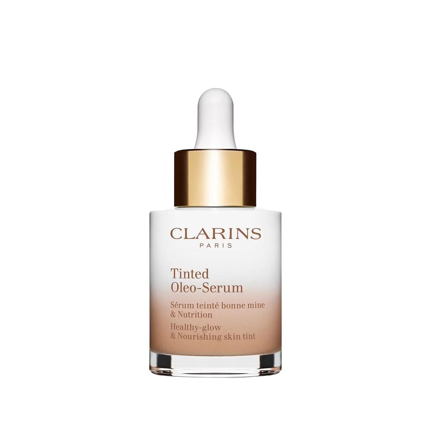 World-Class Clarins Tint Oleo Serum Enhance Skin Tone with Light Coverage Hydration Natural Makeup Tinted Face Serum Refined