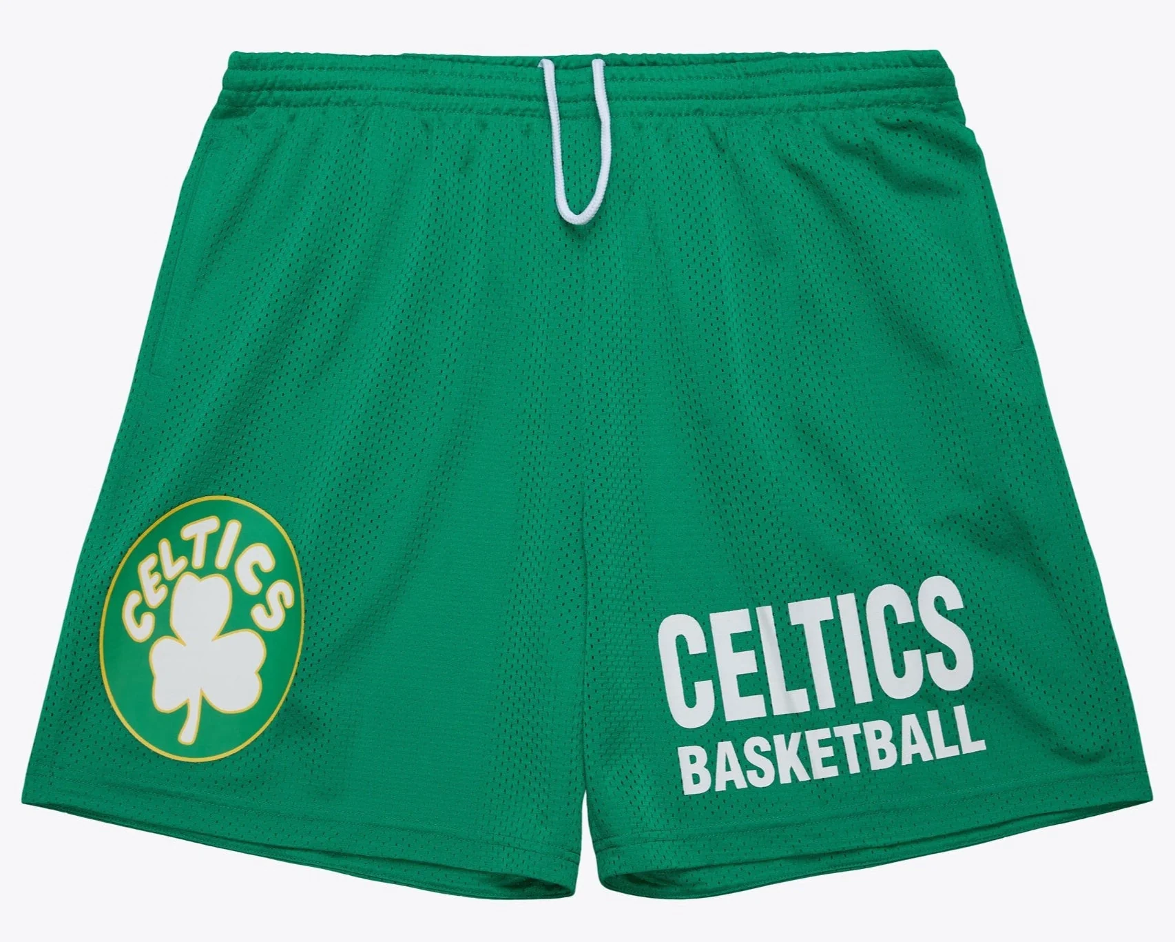 Casual Mitchell Ness Men's NBA Gameday Mesh 7In Shorts Vintage Logo Celtics Reliable