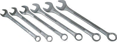 User-Friendly 6 Piece SAE Standard Giant Large Jumbo Big Truck Wrench Tool Set Detailed
