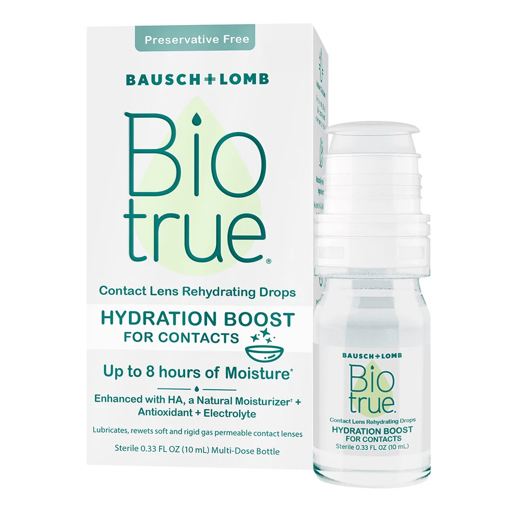 Casual Biotrue Hydration Boost Rehydrating Contact Lens Eye Drops 0.33 Oz Expertly Made